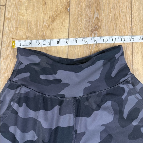 Old Navy Powersoft High Rise Go Dry Blue Camouflage Joggers Petite Small - Picture 6 of 8